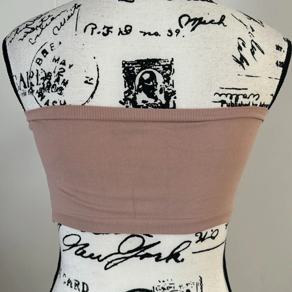 NWOT Free People Intimately Stretch Lace Seamless Bandeau Bra XS/S